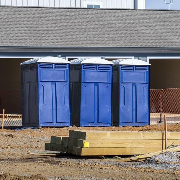 Heavy-duty construction site porta potty in ENNIS, Texas